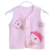 Bé vest vest cotton mùa xuân và mùa thu phần mỏng single layer vest vai trẻ sơ sinh boy baby girl vest sơ sinh quần áo trẻ em cao cấp Áo ghi lê