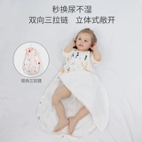Детский тонкий марлевый спальный мешок, летний жилет для младенца без рукавов