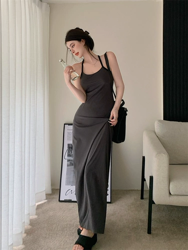 Сверхдлинное сексуальное платье, весенняя длинная юбка, по фигуре, подходит для подростков