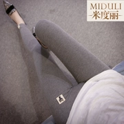 Quần bà bầu Quần legging nữ mùa xuân phần mỏng mặc quần dài xuân hè 2019 mới quần cotton modal dạ dày