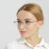 Với cận thị kính nữ chống xanh kim cương cắt cạnh hoàn thành không khung siêu nhẹ kính khung kính khung đổi màu mắt