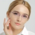 Hoàn thành cận thị kính phụ nữ có một số frameless kim cương cắt tỉa kính khung phẳng ánh sáng siêu ánh sáng màu mắt mắt kính rayban Kính