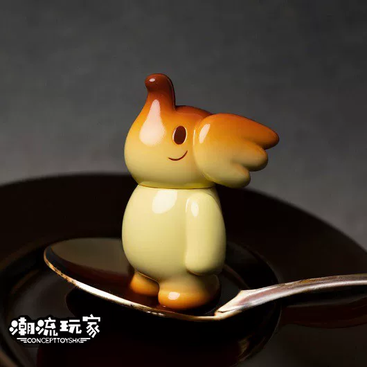 UNBOX Elfie 100% Dessert Edition Series Pudding Pudding Doll Skin