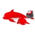 Phim cá heo rái cá biển lớn chính hãng phim đồ chơi sang trọng xung quanh anime phim hoạt hình búp bê với gối búp bê - Đồ chơi mềm Đồ chơi mềm