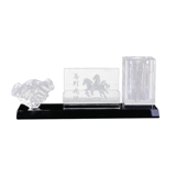 Crystal Pen Holder Business Office Desktop Business Swing Company Comtuin Anniversary Day Day Dift Diftize