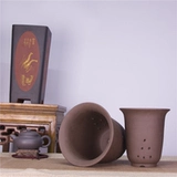 Самостоятельный бутик -бутик -бутик -фиолетовый песчаный горшок с крупным калибром орхидеи мясной горшок с цветочным горшками, джентльменская орхидея керамическая кастрюль