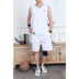 Quần áo bóng rổ phù hợp với nam mùa hè kích thước lớn cotton vest lỏng không tay thể thao jersey chạy cạnh tranh đào tạo đội đồng phục 	vành lưới bóng rổ giá rẻ Bóng rổ