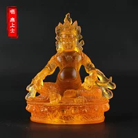 Liuli желтая удача Бог Будда Статуя Статуя воды