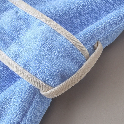 Детский быстросохнущий банный халат для мальчиков и девочек, хлопковое детское полотенце для плавания с капюшоном