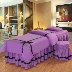 Vẻ đẹp trải giường bốn bộ của Châu Âu thẩm mỹ viện đặc biệt massage vật lý trị liệu bộ giường với lỗ màu rắn tùy chỉnh khuyến mãi