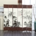 Màn hình văn phòng vách ngăn gấp phòng khách di động đơn giản hiện đại Trung Quốc rắn gỗ phòng ngủ màn hình gấp màn trang trí - Màn hình / Cửa sổ Màn hình / Cửa sổ