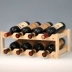 Gỗ rắn hộ gia đình giá rượu trang trí sáng tạo giá rượu vang Giá lưu trữ chai rượu vang Giá rượu vang Châu Âu Giá đỡ chai - Trang trí nội thất