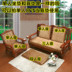 Mùa hè gỗ rắn sofa đệm với tựa lưng gỗ gụ sofa đệm ba kết hợp băng ghế dự bị pad mát đệm ghế đệm trượt Ghế đệm / đệm Sofa