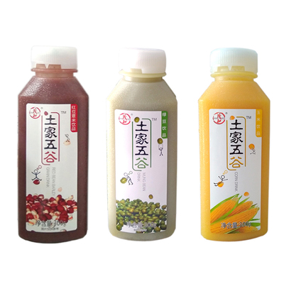 新品土家五谷杂粮健康粗粮饮料品玉米绿豆红豆薏米爽汁浆 6x300g--帮