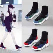 Giày vớ nữ phiên bản Hàn Quốc của ulzzang2018 mùa thu mới