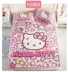 Hello Kitty dễ thương phim hoạt hình mùa hè lụa băng mat 1,5m ghế máy lạnh rửa Genuine gấp đôi đơn - Thảm mùa hè chieu trúc Thảm mùa hè