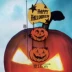 Mặt dây chuyền thẻ Halloween Bí ngô treo Đồ dùng trang trí Halloween Mẫu giáo Cảnh vải treo tường - Sản phẩm Đảng / Magic / Hiệu suất