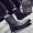 Giày da mùa xuân và mùa hè 2018 Giày retro lớn của Nhật Bản Giày cao gót màu đen có khóa kéo - Giày ống