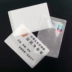 Xe buýt minh bạch bộ thẻ chống từ tính chịu mài mòn bộ thẻ PVC của tài liệu bộ xe buýt bộ thẻ ID bộ thẻ biểu tượng tùy chỉnh