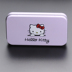 Bàn chải trang điểm Hello kitty 7 miếng phấn má hồng hộp sắt dụng cụ trang điểm cọ cọ cọ môi - Các công cụ làm đẹp khác lông mi giả Các công cụ làm đẹp khác