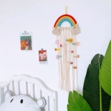 Брендовая детская заколка для волос, система хранения, аксессуар для волос, детские радужные шпильки для волос, настенное крепление