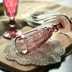 [Ba Gói] retro màu nổi sâm banh kính sáng tạo cốc nước thủy tinh cốc rượu vang đỏ rượu vang thủy tinh Rượu vang