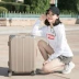 Hộp vali nữ phiên bản Hàn Quốc của trường hợp xe đẩy 24 inch bánh xe vạn năng 20 inch khung lên máy bay du lịch 26 inch mật khẩu sinh viên mẫu vali kéo đẹp Va li