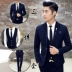 Ba mảnh Hàn Quốc phiên bản của phù hợp với phù hợp với nam đẹp trai tự trồng chuyên nghiệp ăn mặc trang phục sinh viên đại học Lang nhóm ăn mặc phù hợp với vest nam hàn quốc Suit phù hợp