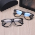 Retro Cận Thị Xue Zhiqian với kính kính cho nam giới và phụ nữ bức xạ thủy triều gương phẳng có thể được trang bị với kính cận thị khung mắt kính shady Kính