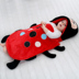 New mô hình động vật sơ sinh bé mùa đông quần áo sơ sinh bé ôm dày túi ngủ BB chống kick quilt Túi ngủ
