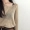 Áo len nữ 2019 xuân mới phiên bản Hàn Quốc của áo dài tay lụa tơ tằm mỏng phần dệt kim chạm đáy áo khoác blouse - Đan Cardigan