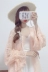 Hàn quốc phiên bản của chic sinh viên ngọt ngào ren lỏng đèn lồng tay áo dài tay áo phần dài kem chống nắng áo sơ mi phần mỏng voan áo sơ mi nữ mùa hè