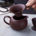 Trà lọc trà lọc sáng tạo gốm lọc trà trà lọc trà phụ kiện trà Kung Fu phễu trà cát tím - Trà sứ bình trà Trà sứ