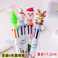 Шариковая ручка, 6 цветов, 10 шт