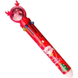 Рождественские мультяшные цветные карандаши, награда для школьников, подарок на день рождения, для средней школы