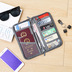 Du lịch ở nước ngoài gói hộ chiếu ID gói đa chức năng túi tài liệu hộ chiếu giữ lưu trữ không thấm nước túi giữ vé bảo vệ bìa shop bán túi đeo chéo nữ Túi thông tin xác thực