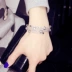 Châu âu và Mỹ multi-layer bracelet bracelet rhinestone Nhật Bản và Hàn Quốc phiên bản của ngọt ngào đơn giản trang sức đồ trang sức sinh viên bracelet trang sức vòng đeo tay nữ