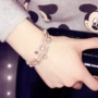 Châu âu và Mỹ multi-layer bracelet bracelet rhinestone Nhật Bản và Hàn Quốc phiên bản của ngọt ngào đơn giản trang sức đồ trang sức sinh viên bracelet trang sức vòng đeo tay nữ vòng mã não
