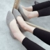 Mới của Hàn Quốc phiên bản của mùa hè nông miệng peas giày thấp để giúp các bộ nhọn của bàn chân làm việc giày phẳng giản dị giày thường của phụ nữ