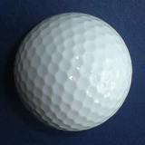 Гольф двойной практическое практическое мяч импорт сингл -слойный мяч с тремя слойными шариками Аутентичный новый не -секундный мяч