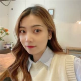 Серебряная игла из жемчуга, серьги, брендовые маленькие изысканные клипсы, серебро 925 пробы, изысканный стиль, французский стиль, популярно в интернете, без проколов ушей