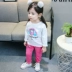 Quần áo trẻ sơ sinh và trẻ em 1 quần áo trẻ em mùa xuân và mùa thu 2 bộ quần áo trẻ em nhỏ 3 tuổi Quần áo bé gái 3 tuổi nước ngoài phù hợp với khí đốt 4 phiên bản Hàn Quốc - Phù hợp với trẻ em