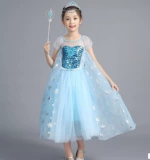 Детский летний наряд маленькой принцессы, платье, костюм, «Холодное сердце», подарок на день рождения