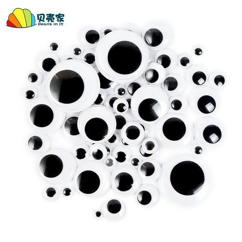 Принесение клея движения глазного мяча мультфильм животных глаз DIY DIY Материалы