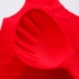 Nhật Bản vẫn không có dấu vết vest đồ lót nữ không có vòng thép thể thao yoga ống top lớn màu đỏ đám cưới năm nay