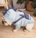 Утепленная толстовка, демисезонный динозавр, домашний питомец