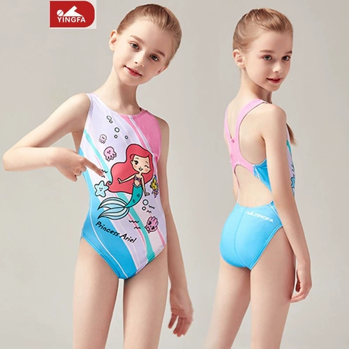 Детский мультяшный олимпийский купальник для тренировок, подходит для подростков