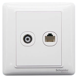 Schneider Thone Computer Socket Panel Home Используйте 86 телевизионный сокет двойной информационный сокет
