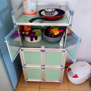 Phân loại vườn trà đặt lưu trữ nhà bếp tủ mẫu giáo lắp ráp tủ góc tủ phòng trà nhỏ bồn rửa không thấm nước