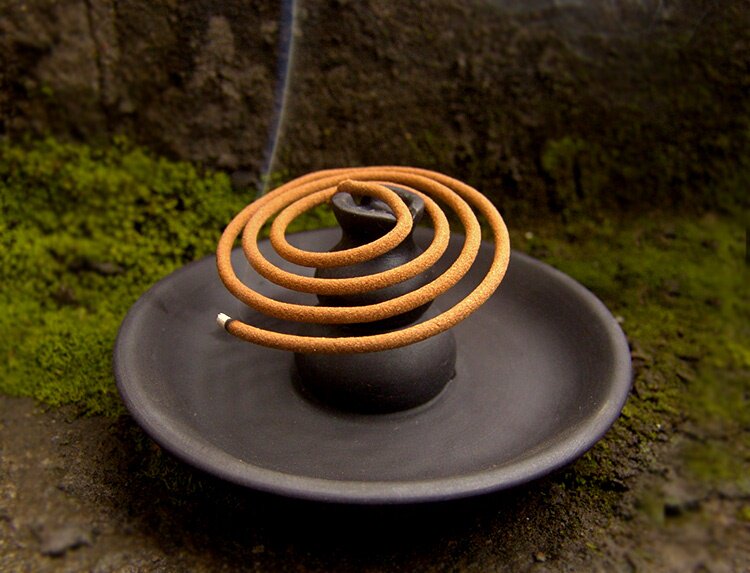 檀香木 香薰套装印度檀香木沉香宝塔香线香锥香盘香炉全天然熏香料